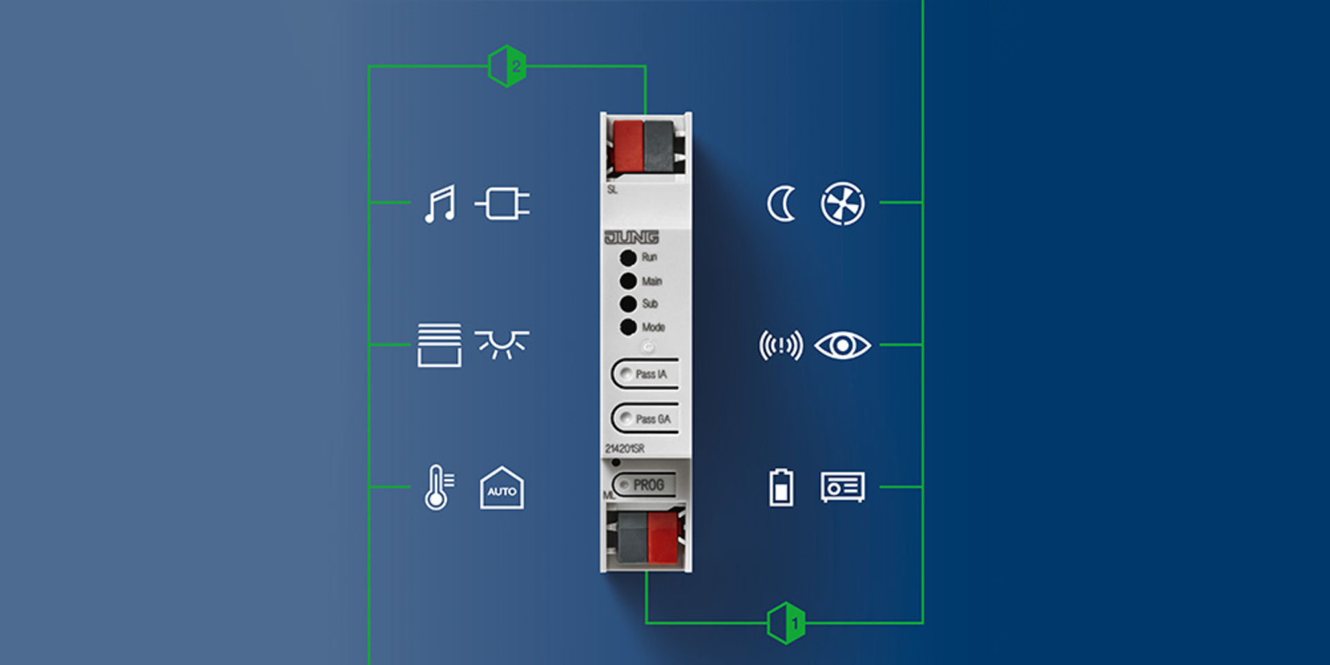 KNX Bereichs- und Linienkoppler bei Elektro Koudele in Wald-Michelbach